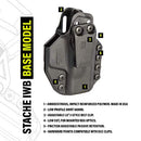 BLACKHAWK STACHE IWB LB (LIGHTBEARING) GLOCK 19 SL TLR 7/8 BASE - Scratch & Dent