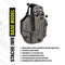 BLACKHAWK STACHE IWB LB (LIGHTBEARING) GLOCK 19 SL TLR 7/8 BASE - Scratch & Dent