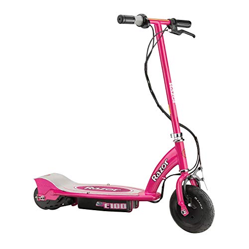 Razor E100 Electric Scooter for Kids Ages 8+ - 8" Pneumatic - Scratch & Dent