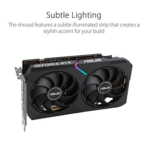 ASUS Dual NVIDIA GeForce RTX 3060 V2 OC 12GB GDDR6 Gaming Graphics Card - Like New