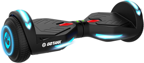 Gotrax NOVA Hoverboard with 6.5" LED Wheels - Black Like New