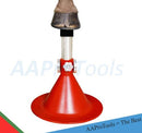 AAProTools Standard Size Farrier Stand Equine Trimming Shoeing w/Free Hoof Knife - Like New