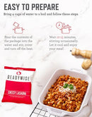 READY WISE READYWISE READYWISE - VARIETY PACK BUCKET, 104 SERVINGS - RED/BLACK - Brand New