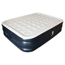 ELEVON AIR MATTRESS WITH BUILT IN PUMP - LUXURY DOUBLE HIGH - VAVY/WHITE - Brand New