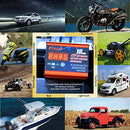 KATBO 10A 12V AUTOMATIC CAR BATTERY CHARGER AND MAINTAINER FLOAT BATTERY RED - Like New