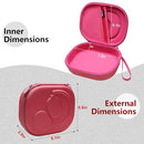 L LTGEM LTGEM EVA HARD CASE INDIA WIRELESS HEADPHONE ROSE RED - Like New