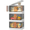 HAIXIN Closet Organizers and Storage - Trunk Car Organizer with Lids and Doors Like New