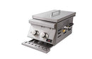 Bonfire Built-in Double Side Burner BBQ Island Natural Gas Kit 304, CBADSB - Brand New