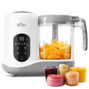 BEAR 2024 BABY FOOD MAKER ONE STEP BABY FOOD PROCESSOR STEAMER SJJ-R03B5 - WHITE - Like New