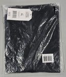JAMES TAILOR SHORT SLEEVE KNIT BUTTON DOWN SHIRT - SIZE: MEN XL - BLACK - Like New