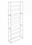 Whitmor 10 Tier Shoe Tower 30 Pair Closet Organizer 6780-3048-WHT - WHITE - Like New