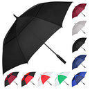 MRTLLOA Automatic Open Golf Umbrella (Green/White, 54 inch) B08BZW45HV - NEW - Brand New