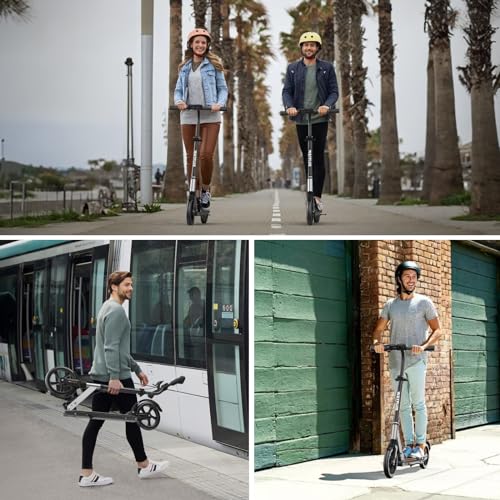 WAYPLUS KICK SCOOTER FOR AGES 6+. FOLDABLE, LIGHTWEIGHT, 8IN WHEELS - BLACK - Like New