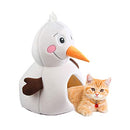 PAWISE Christmas Snowman Cat Bed Soft Kitty Tent Cozy Cat House Pet Cave - White - Brand New