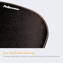 FELLOWES 9112101 CRYSTALS GEL MOUSE PAD AND WRIST SUPPORT CRC91121 - BLACK - Like New