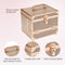 CONAIR 100-PIECE COSMETIC EXPANDABLE SHELVES PROFESSIONAL MAKEUP TRAIN BRONZE - Brand New
