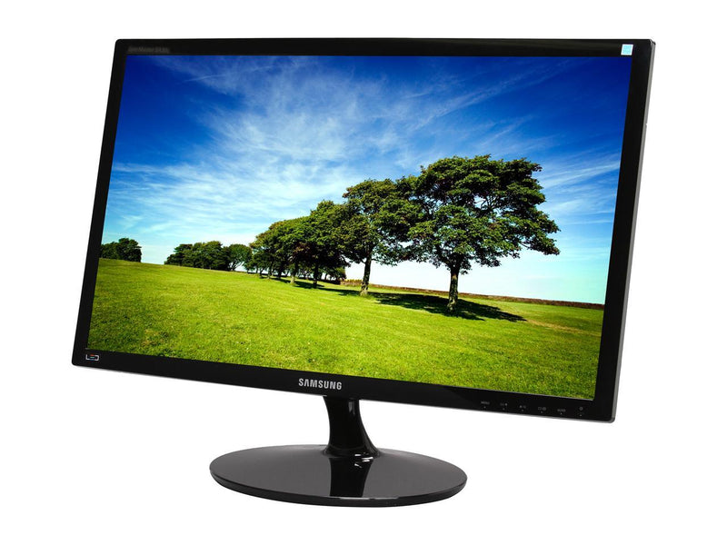 SAMSUNG 24" LCD Monitor 5 ms 1920 x 1080 D-Sub DVI LS24A300BS - BLACK Like New