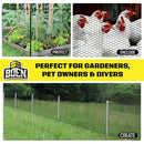 Boen Poultry Chicken Hex Netting Plastic Temporary Yard 4' x 50' - Black - Brand New