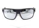COSTA DEL MAR MENS DIEGO RECTANGULAR SUNGLASSES - MATTE GRAY/ SILVER MIRROR - Like New