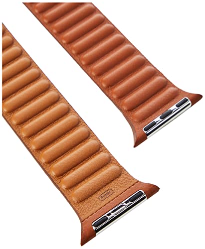 Apple Watch Leather Link 40mm Saddle Brown M/L - Like New