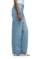 HUDSON WOMEN'S BAILEY RELAXED BARREL JEAN - SIZE: WOMEN 34 - FIGHTER - Like New