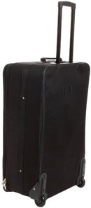 ROCKLAND JOURNEY SOFTSIDE UPRIGHT LUGGAGE SET,EXPANDABLE, LIGHTWEIGHT - BLACK - Brand New