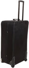 ROCKLAND JOURNEY SOFTSIDE UPRIGHT LUGGAGE SET,EXPANDABLE, LIGHTWEIGHT - BLACK - Brand New