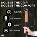 Cascade Mountain Tech Lightweight Aircraft-Grade Aluminum Trekking Poles - Like New