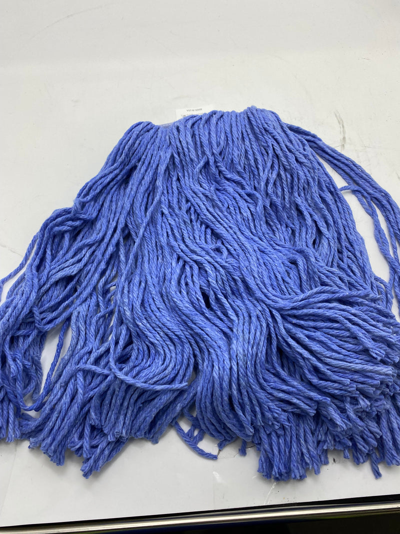 BOARDWALK 2024B MOP HEAD, STANDARD HEAD, COTTON/SYNTHETIC FIBER, CUT-END - BLUE - Like New