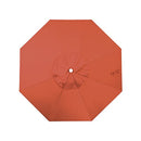California Umbrella 9' Round Aluminum Cantilever Umbrella, BA908117-F27 - Sunset - Like New
