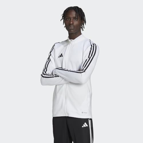 ADIDAS MEN'S TIRO 23 LEAGUE TRAINING JACKET 2XL Tall+2 WHITE - Like New