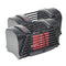 POWERBLOCK 50 ADJUSTABLE DUMBBELLS, SOLD IN PAIRS, 10-50 LB - BLACK/RED - Like New