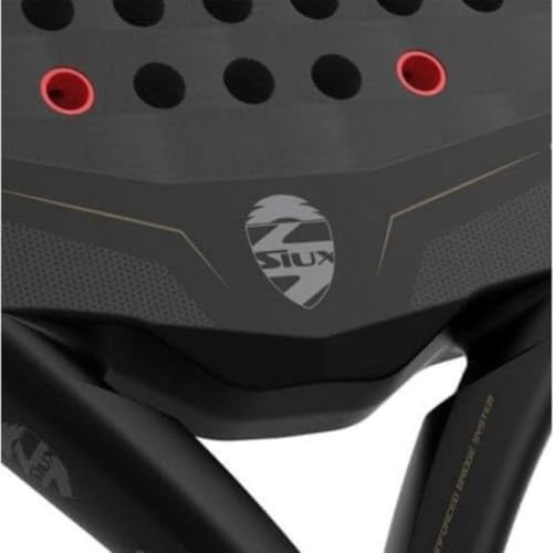 BLACK CARBON REVOLUTION 24K 2022 PADEL RACKET UNISEX LARGE TRIANGULAR HOLE - Like New