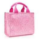 DKNY HADLEE SMALL CANVAS TOTE - HOT PINK - Like New