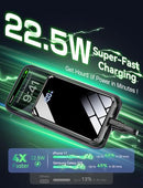 BINLI 50000MAH PORTABLE CHARGER 50% SMALLER POWER BANK NI4 - BLACK - Like New