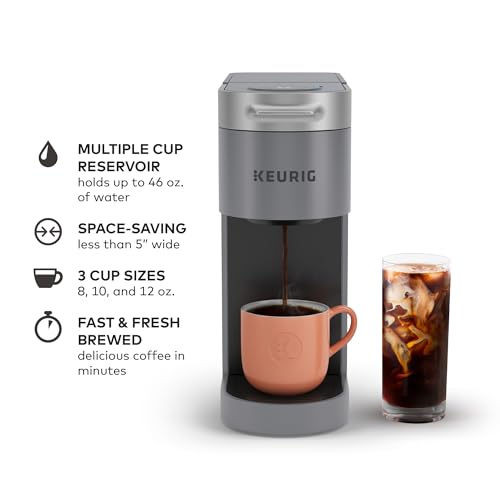 Keurig K-Slim + ICED Single Serve Coffee Maker - Gray - Like New