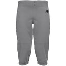 New Balance Men's Solid Knicker Baseball Pants - 2XL - Gray - Brand New