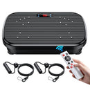 PUREROYI VIBRATION PLATE EXERCISE MACHINE, CAPACITY 330 LBS, RB-CFU7900 - BLACK - Like New