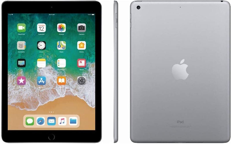 APPLE IPAD 6TH GEN 9.7" 32GB WIFI + CELLULAR MR6R2LL/A - SPACE GRAY - Like New