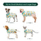 Kuoser Recovery Suit for Dogs Cats After Surgery Professional Pet Recovery LEMON - Brand New