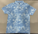 PGA TOUR MEN'S SHIRT PRO SERIES - SIZE: MEN MEDIUM - BLUE FISH - Brand New