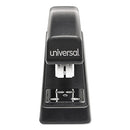 UNIVERSAL 43118 ECONOMY FULL-STRIP STAPLER 20 SHEET CAPACITY 3" THROAT BLACK - Brand New