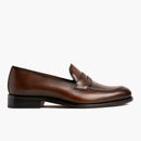 THURSDAY BOOT CO. LINCOLN PENNY LOAFERS - RICH MAHOGANY - 9 - Like New