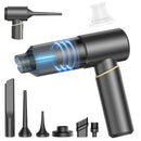 BSRCO CAR VACUUM PORTABLE CORDLESS HANDHELD VACUUM CORDLESS 15KPA BLACK/GOLD - Like New
