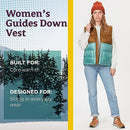 MARMOT WOMEN'S GUIDES DOWN VEST SIZE LARGE HAZEL/BLUE AGAVE - Brand New