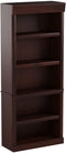 Sauder Heritage Hill 72"H Bookcase Open 5-Shelf 102795 - Classic Cherry Like New