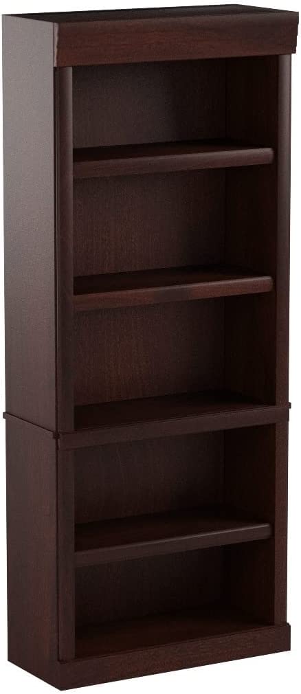 Sauder Heritage Hill 72"H Bookcase Open 5-Shelf 102795 - Classic Cherry - Like New