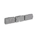 EASYFLEX LANDSCAPE EDGING WITH ANCHORING SPIKES 2.7" 90FT 3602S-90C - GRAY - Like New