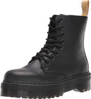 25310001 Dr. Martens Vegan Jadon II 8-Eye Boot MONO BLACK FELIX RUB OFF SIZE 13 - Like New