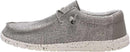 110353500 Hey Dude Men's Wally Sox Ash Size 11 - Like New